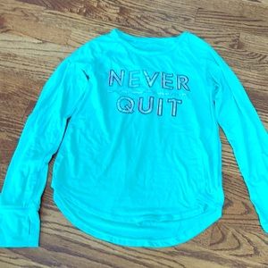 Workout long-sleeve tee